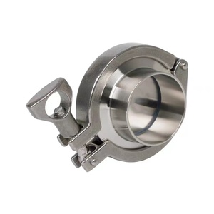 WZ ชุดปลอกโลหะสเตนเลสสตีล304 316,ชุดปลอกโลหะแบบตาบอด3A ชุดปลอกโลหะแบบ Tri Clover 3A SMS - Product Image 6