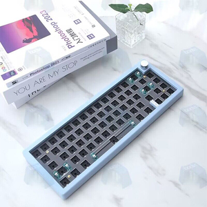 Teclado mecánico GMK67/TESTER68, Kit de teclado de 67 teclas intercambiable en caliente, luz RGB con cable, teclado personalizado de 3 modos - Product Image 6