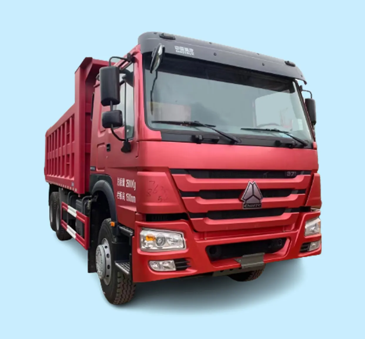 Alta Qualidade HOWO V7 Heavy-Duty 6X4 Caminhão Basculante Best Selling Edição Clássica com 400HP Euro V Usado com Direção Esquerda