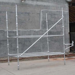 Sistema de bloqueo rápido de taza de acero, MULTICONEXIÓN, andamio/andamio Horizontal, Ledger, 2,5 m - Product Image 4
