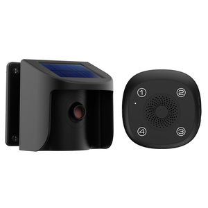Detector de Sensor de movimiento inalámbrico, alarma infrarroja montada en la pared, sistema de alarma de bienvenida para timbre, Sensor de movimiento Solar - Product Image 2