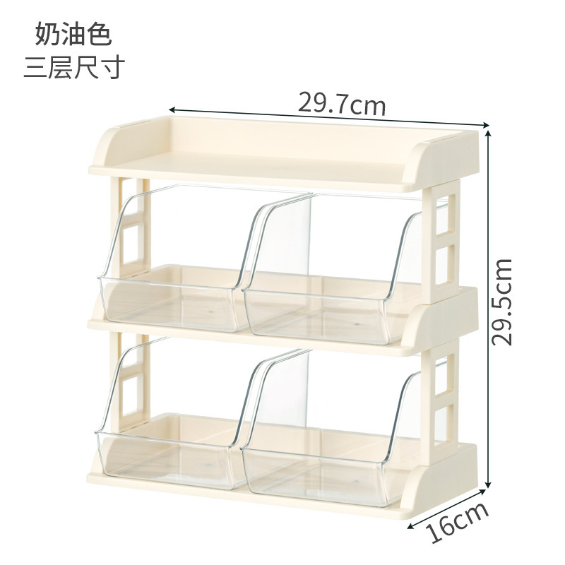 White three-layer