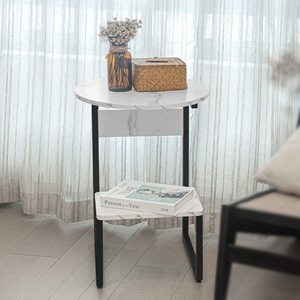 Wholesales Living Room Bedroom <strong>Rustic</strong> Snack <strong>Table</strong> 2-Tier Modern Wooden Coffee <strong>Table</strong> Small Place Endtable Side <strong>Table</strong>
