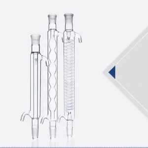 लोइव प्रयोगशाला ग्लैसवेयर विग्रेक्स फ्रैक्टिंग कॉलम डिस्टिलेशन कॉलम कंडेन्सर साइड आंतरिक संयुक्त के साथ - Product Image 2