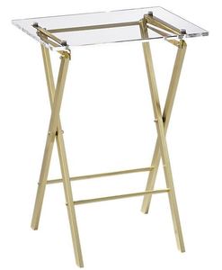 Acrylic furniture acrylic folding bảng butlers khay bàn cà phê - Product Image 6