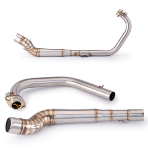 Slip on for Suzuki Raider R150 Motorcycle Exhaust Escape Modified Stainless Steel <strong>Header</strong> Front Middle Link Pipe 51mm Slip on - Product Image 5