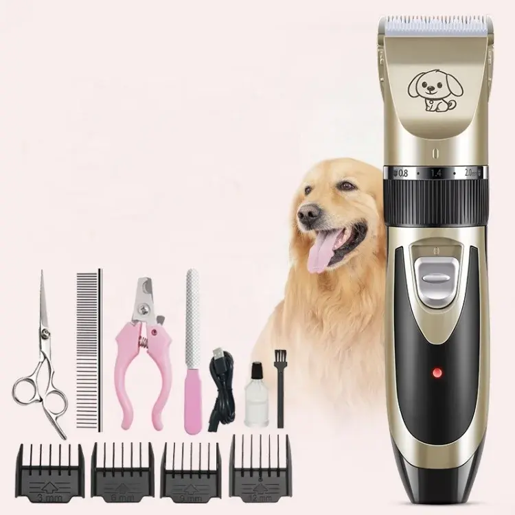 Macchina elettrica per la toelettatura professionale per animali domestici rasoio per peli di cane