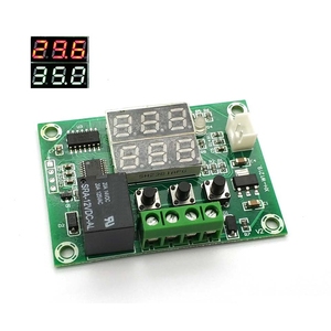 XH-W1219 DC 12V Dual LED Digital Display Thermostat <strong>Temperature</strong> <strong>Controller</strong> Regulator Switch Control Relay NTC <strong>Sensor</strong> Module - Product Image 2