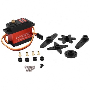RCリモコン玩具用20kg高トルク180度角度サーボ付きTD-8120MG防水メタルギアデジタルサーボ - Product Image 2