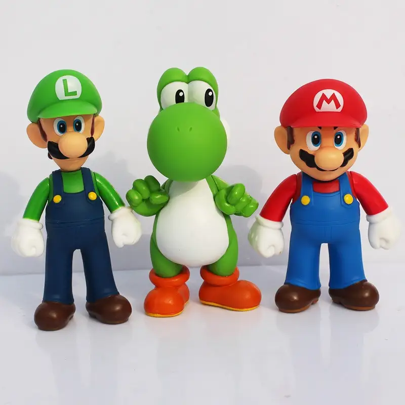 Super Mario Luigi Odyssey Mario Bros Action Figures PVC Toy Figures Super Mario Anime Figure Model For Kids Gift