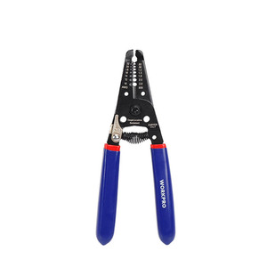 WORKPRO DIY Grade Hand Tool Efficient Wire Stripper and <strong>Cutter</strong> with Crimping Twisting Features - Product Image 1