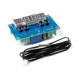 Controlador de temperatura digital inteligente, controlador de temperatura, DC12V, controlador de temperatura, 2 uds. - Product Image 1