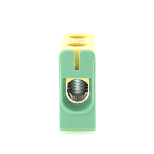 バスバー配電端子大電流アルミニウムブロック端子JUT10-50 DINレール端子台 - Product Image 1