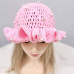 Pink pearl lotus leaf