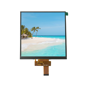 Pantalla LCD cuadrada de 7,6 pulgadas, interfaz MIPI de 800x800, módulo de pantalla TFT LCD con placa de controlador opcional para simulador de vuelo