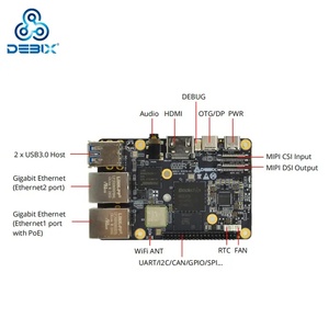 Máy tính bảng đơn hiệu suất cao Rockchip rk3576 Octa-core CPU 2GB/4GB/8GB Bộ nhớ 256GB eMMC giàu I/O Wi-Fi 6 thương mại - Product Image 6