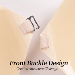 महिलाओं के लिए स्ट्रैपलेस स्टिकी ब्रज को नरम सिलिकॉन स्तन ब्रा ब्रा परांथिन पुनः प्रयोज्य पुश-अप स्पंज सामग्री पर जोर दें - Product Image 2