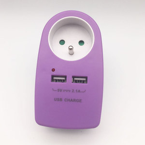 ฝรั่งเศสประเภทหนึ่งเต้าเสียบ2.1A ซ็อกเก็ต Usb - Product Image 3