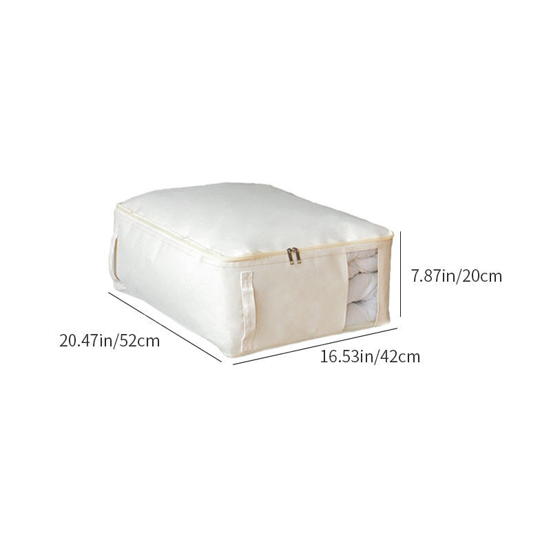 Sac de couette en coton imperméable, épais et transparent, grande taille