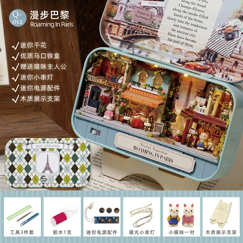 Walking Paris tool glue