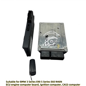 Desmontaje de coche de segunda mano para BMW E90 ECU Control Modul E92 318 320 120 X1 N46 E87 0261S04522 Placa de ordenador de motor 0261S04114