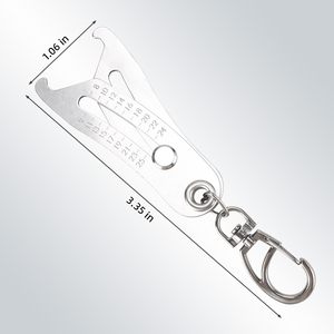 Taşınabilir anahtarlık konu boyutu denetleyicisi doğru doğrulama aracı anahtarlık - Product Image 3