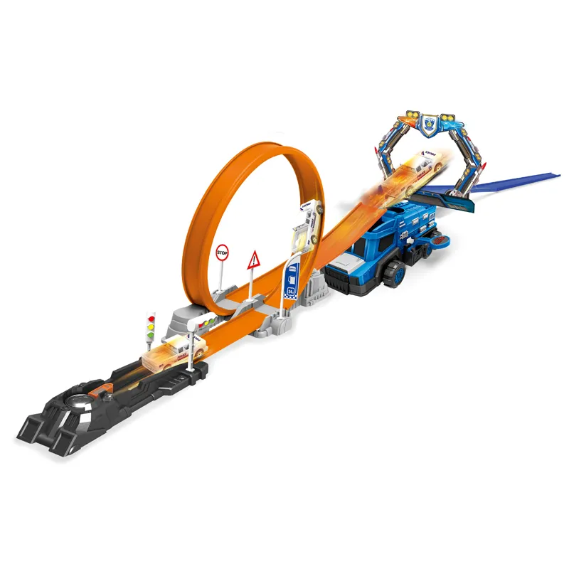 ออกแบบใหม่ Race Catapult ของเล่น Track รถเด็กของเล่นสำหรับ2021ของขวัญ