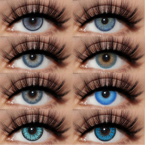 Cho eyeshare 14.0 mét màu xanh mỹ phẩm màu liên hệ với ống kính 1 cặp mềm Eyewear ống kính - Product Image 1