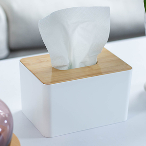 ที่ใส่กระดาษทิชชู่พร้อมฝาปิดไม้ไผ่,กล่องใส่ทิชชู่อเนกประสงค์ - Product Image 3