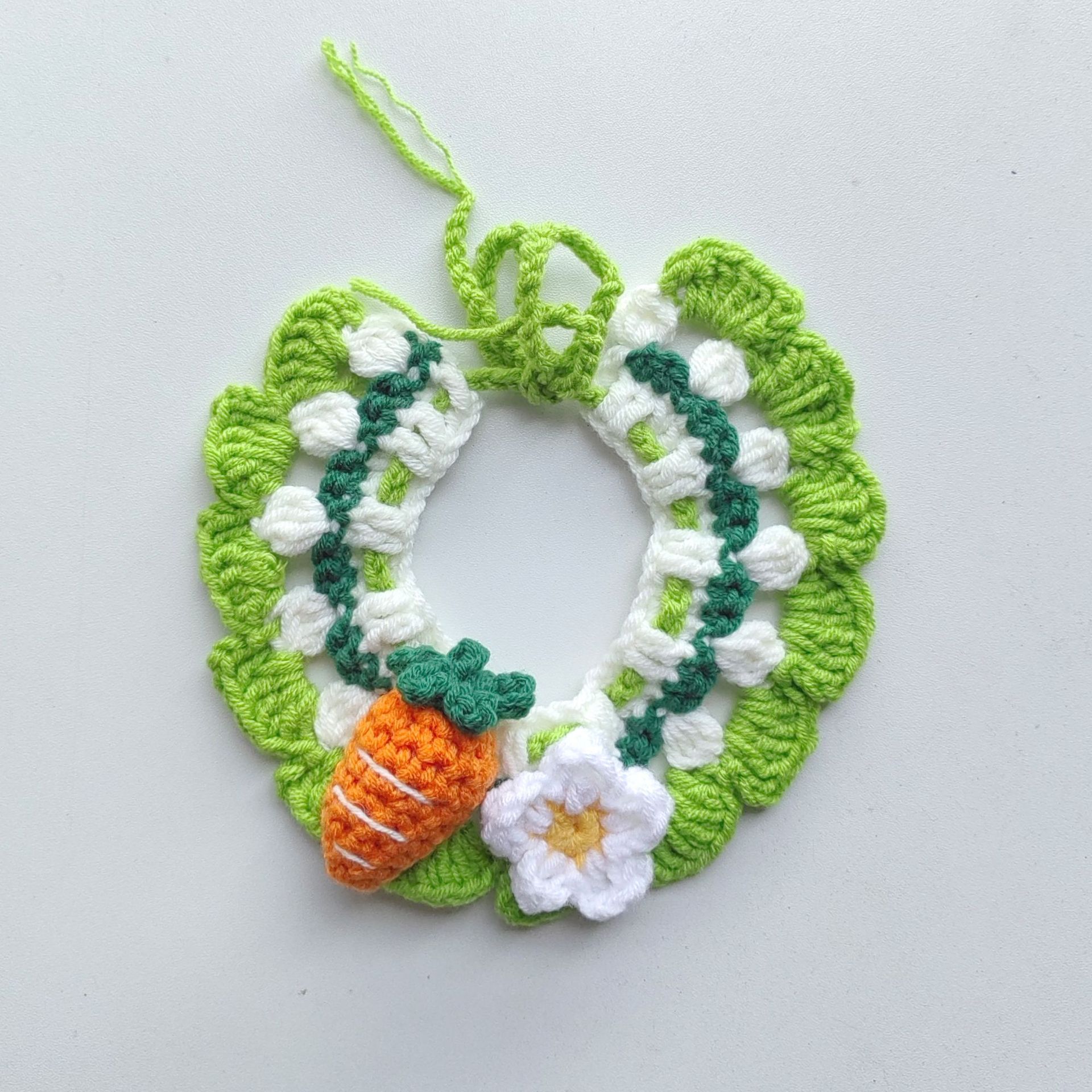 Écharpe vert foncé