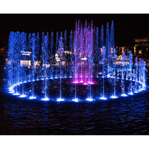 Nuovo arrivo programma musicale DMX512 controllo acqua fontana stagno fontane piscina acciaio inox - Product Image 2