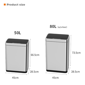 <strong>Java</strong> Big Size Factory Price 30l Smart <strong>Sensor</strong> Trash Can with 1 Years Warranty - Product Image 5