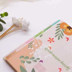 B5 formato settimanale Planner Notebook con le pagine a scheda - Product Image 5