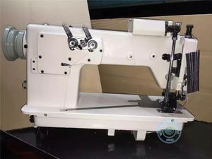 จักรเย็บผ้าไฟฟ้าความเร็วสูงดับเบิ้ลเดี่ยว2เข็มซีรีย์ Lockstitch Hand Hold Chain Stitch จักรเย็บผ้า - Product Image 2
