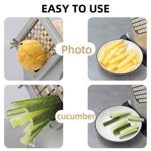 Manual Potato Cassava Taro Chips <strong>Cutter</strong> Machine for Fruit Food Vegetable for Restaurant and Farm Use - Product Image 3