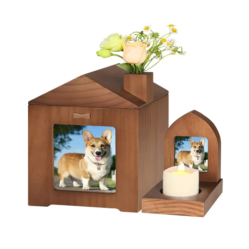 Urnes pour animaux de compagnie Chats et chiens Memorial Funeral Trends Urne scellée étanche à l'humidité Urne Animaux de compagnie