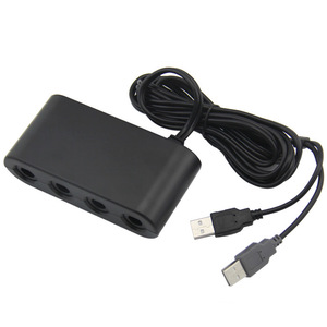 Adaptador para controlador Gamecube, interruptor NGC para WII U y PC, compatible con Turbo y funciones de vibración, SIN controlador - Product Image 3