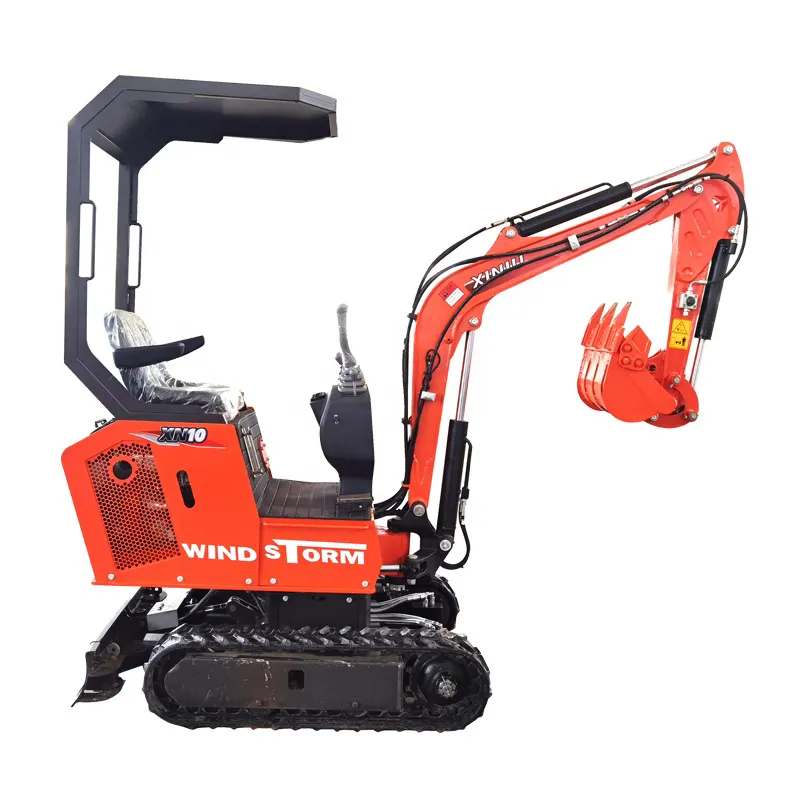 Chino mini excavadora 800kg excavadora para la venta