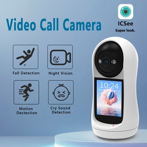 Icsee 3MP PTZ无线摄像机视频通话，带2.8英寸IPS屏幕婴儿哭声检测安全IP摄像机婴儿监视器ICSee - Product Image 2