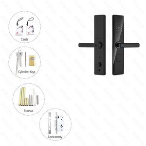 Security TUYA WIFI Electronic Fingerprint <strong>Lock</strong> Remote Unlock Digital Card <strong>Key</strong> Cerradura Intelligente Ttlock Smart Door <strong>Lock</strong> - Product Image 6