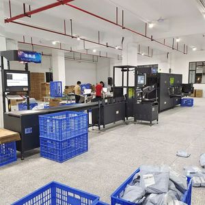 Автоматическое Сортировочное Оборудование для взвешивания и сканирования штрих-кодов, модульная конструкция, можно настроить количество сортировочных слотов - Product Image 3