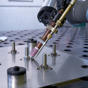 Kunden spezifische Präzision Kosten günstige automat isierte industrielle 6-Achsen-Armroboter Schweiß maschine Lichtbogen roboter Lasers chweiß roboter - Product Image 5