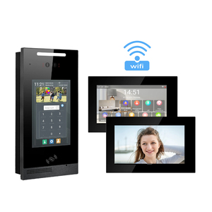 Videoportero Teléfono Sistema de intercomunicación Soporte Cámara Detección de monitoreo Grabación de video TUYA WIFI Video Intercom Timbre - Product Image 5