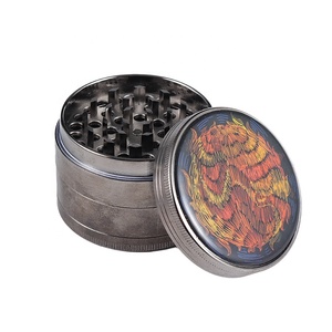 批发迷你吸烟配件定制金属草药研磨机滚动托盘烟熏木盒基特烟草套装