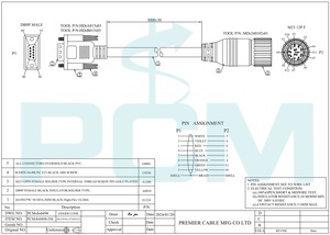 Automatisering M23 Naar D-Sub 9 Pin Db9 Servo <span class=keywords><strong>Motor</strong></span> Encoder Kabel 3M Compatibel Baumer S2bg12/K4bg9 11068195 11068196 11068198 - Product Image 5