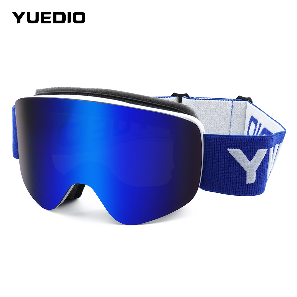 Monture blanche + Verre Revo bleu antibuée