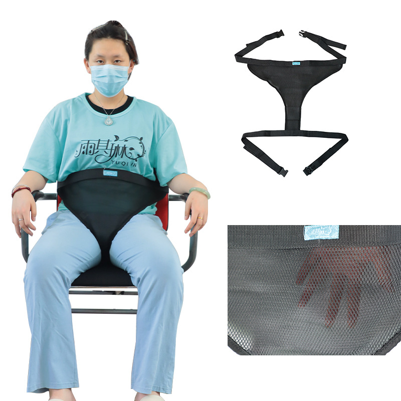 Style simple avec maille respirante noire en forme de T