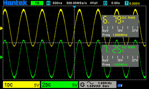 Máy hiện sóng lưu trữ kỹ thuật số Hantek dso2d15 2 kênh 150MHz 1gsa/S - Product Image 3