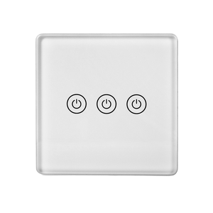 3Gang Tuya Smart Life Wifi telecomando da parete Smart Switch 2.4GHz Touch Screen programma Timer per uso domestico No mozzo elettrico - Product Image 3