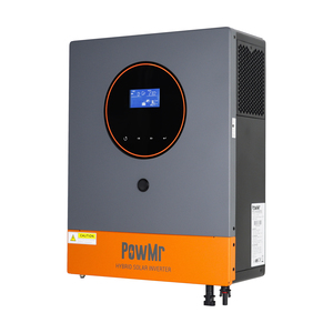 PowMr Off Grid 6200W 48Vdc Entradas y salidas duales Inversor solar híbrido 220/230Vac Inversor para sistema solar fuera de la red